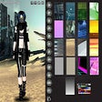 ไอคอนของโปรแกรม: Cyberpunk fashion dress u…