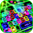 Thunder Neon Lights Keyboard Theme icon