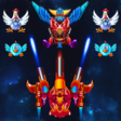 أيقونة البرنامج: Chicken Shooter: Galaxy A…