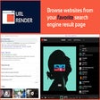Icoon van programma: url render
