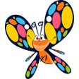 Programikonen: Butterflies Stickers WASt…