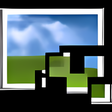プログラムのアイコン：Pixillion 画像ファイル変換ソフト  