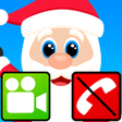 程序图标：fake call video Christmas…