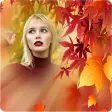 Autumn Photo Frames - leaf col