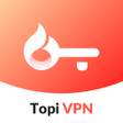 プログラムのアイコン：TopiVPN: Fast Secure Unli…