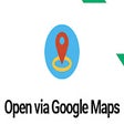 Programikonen: Open via Google Maps