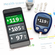 أيقونة البرنامج: Blood Sugar Test By Finge…