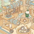 أيقونة البرنامج: Cat Hotel: Cute Healing T…