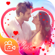 أيقونة البرنامج: Love Video Maker With Mus…