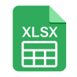 Programın simgesi: XLSX Sheets Edit Spreadsh…