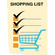 Symbol des Programms: Shopping List