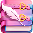 プログラムのアイコン：Diary with Lock Journal