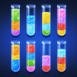 Color water sort puzzle icon