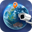 Icoon van programma: Az Earth Map  GPS Satelli…
