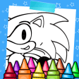 Soni Coloring Super Hedgehogs