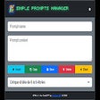 Иконка программы: Simple prompts manager