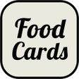 Ikon program: Food Cards in English