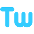 プログラムのアイコン：twitterで「選択文字」を検索