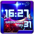 Programikonen: Cool Weather Clock Widget