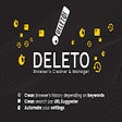 프로그램 아이콘: Deleto - Browser's Cleane…