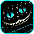 Devil Cat Smile Keyboard Theme