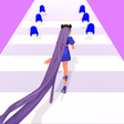 Long Hair Girl Runner 3D 2022 icon
