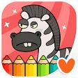 English Alphabet Coloring Game - Vkids