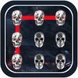 Skull Pattern Lock Screen