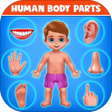 Human Body Parts - Preschool Kids Learning