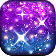 プログラムのアイコン：Glitter Live Wallpaper HD