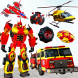 911 Rescue Fire Fighter Robot