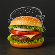 プログラムのアイコン：Burger and Pizza Recipes