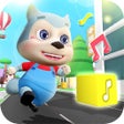 プログラムのアイコン：Jumping Wolfoo - Musical …