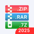 Ícone do programa: Zip Extractor Master Unzi…