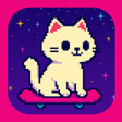 Icoon van programma: CAT BEAT SKATER猫ビート- ドット音…