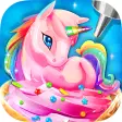 Rainbow Unicorn Ice Cream Food Maker Cooking Games