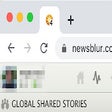 Newsblur favicon count