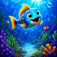 程序图标：Fish World Simulator Game