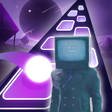 程序图标：Tiles Hop : Skibidi tv ma…
