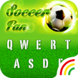 プログラムのアイコン：Soccer Keyboard Theme - F…