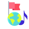 Ikona programu: National Anthems: Lyrics …