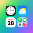 プログラムのアイコン：iPhone Widgets i16
