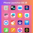أيقونة البرنامج: OS 18 Launcher: Phone 15 …