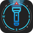 Programikonen: Flashlight Compass with S…