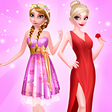 Icon of program: Sisters Red Dressup Makeu…