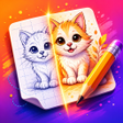 Icoon van programma: DrawLens: AR Drawing  Ske…