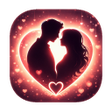 プログラムのアイコン：Love Lens: Card Game Quiz
