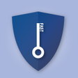 Ikon program: Blue VPN - Fast Free Secu…