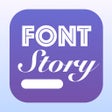 Programın simgesi: FontStory - Font for Stor…
