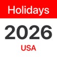 ไอคอนของโปรแกรม: United States Holidays 20…